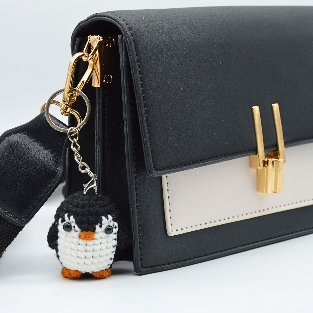 süßer Pinguin Taschenanhänger