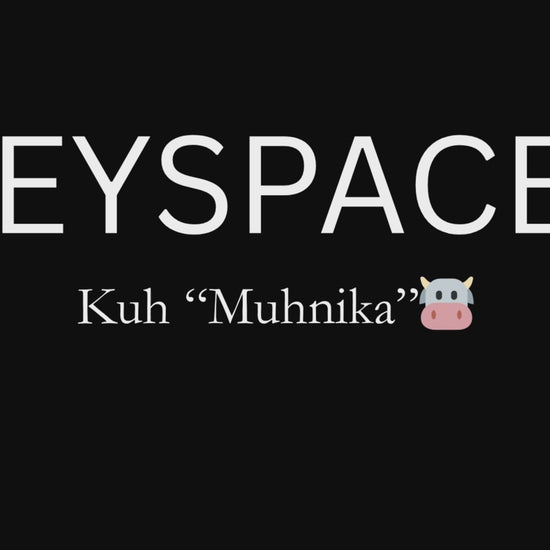 Schlüsselanhänger Kuh gehäkelt 360 Grad Ansicht