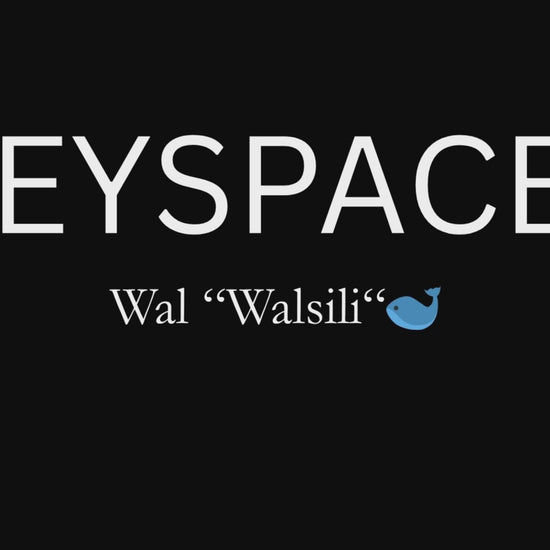 Schlüsselanhänger Wal gehäkelt 360 Grad Ansicht